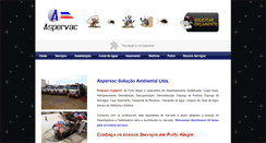 Desktop Screenshot of desentupidoraaspervac.com.br